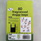 Rolls of 20 Fragranced Dog Poop Bags Strong Dog Poo Bags Tidyz Pocket Rolls