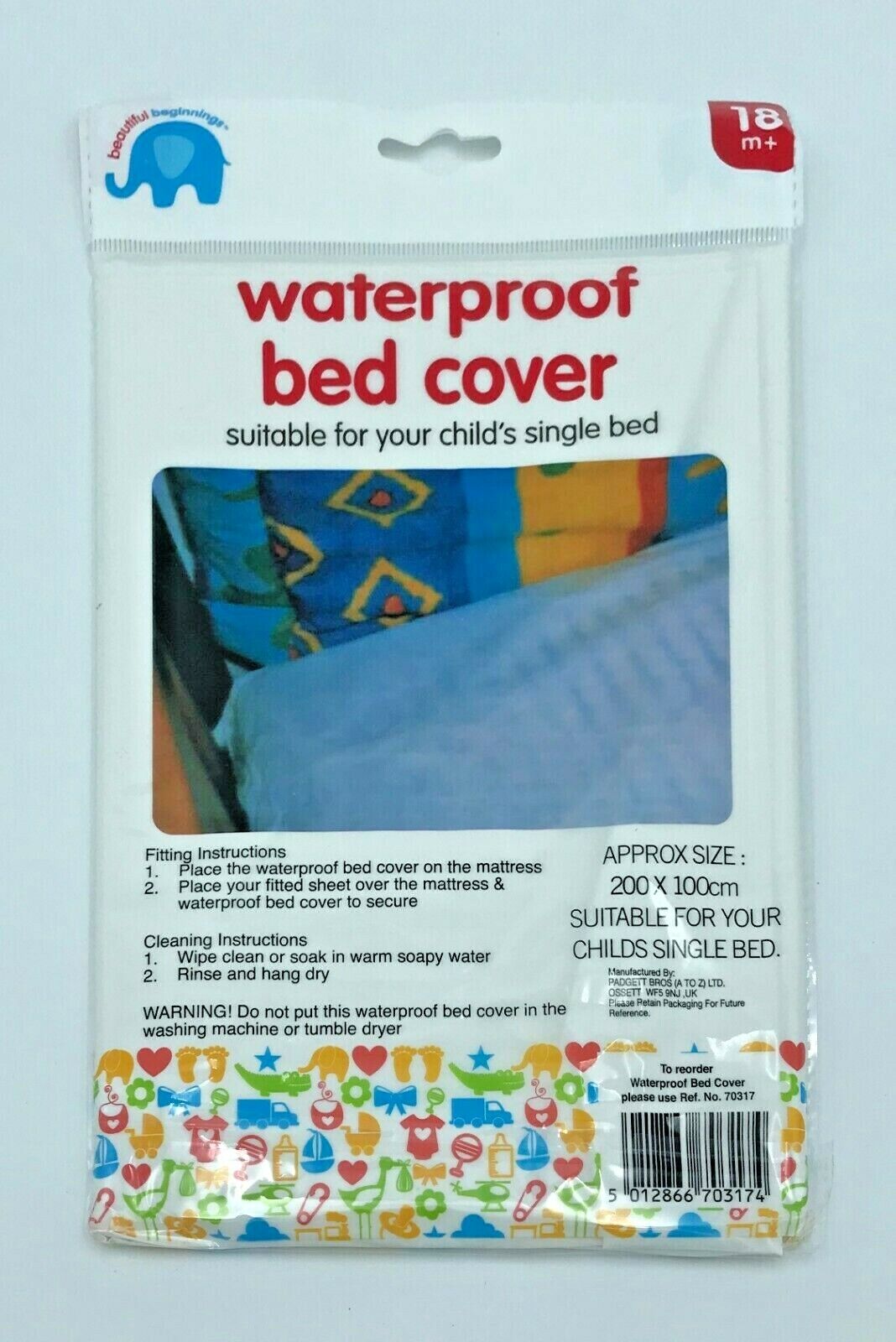 Plastic bed cover for baby online