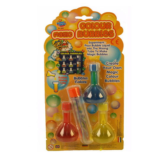 Rainbow Bubbles - Primary colour mixing set