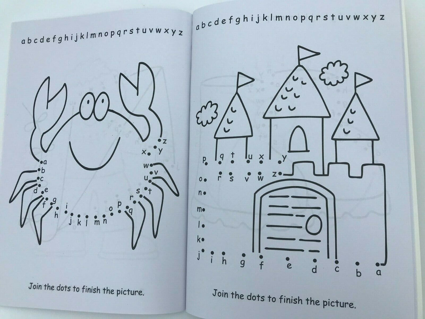 Boys Alphabet Dot-To-Dot - Themed Books To Aid Alphabet Learning