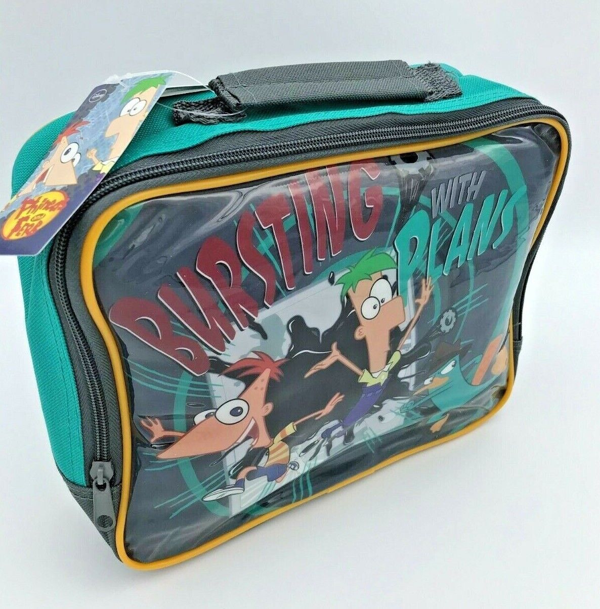 Phineas And Ferb Children's Lunch Bag - 28cm x 27cm x 8cm