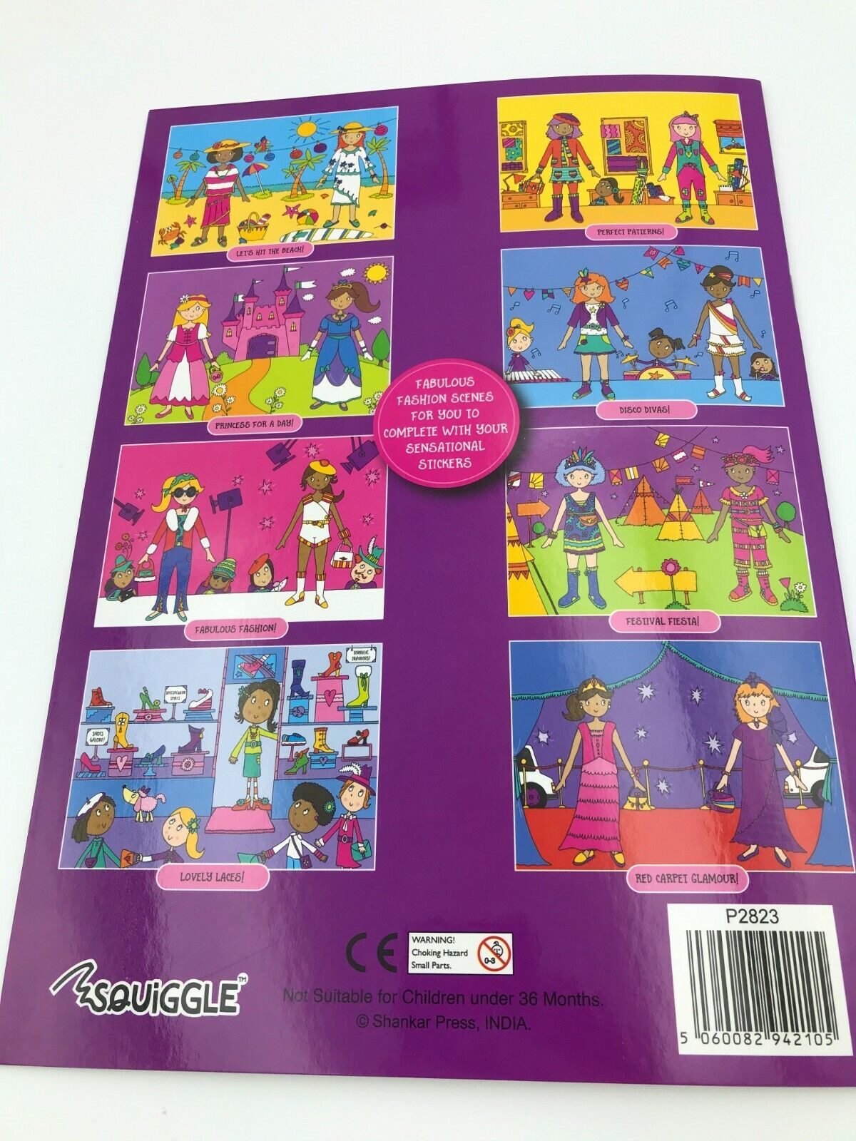 My Fabulous Fashion Show Sticker Book - 8 scenes to dress the characters