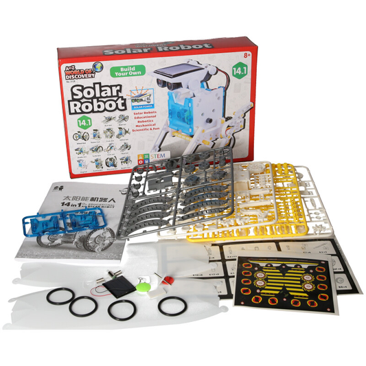 14 in1 Solar Powered Robot Kit