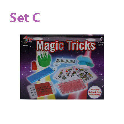 Magic Tricks Show Various Sets Magician Kids Children Child Plastic Hat Rabbit