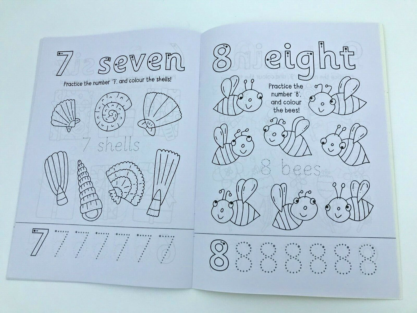 ABC 123 Colouring Book