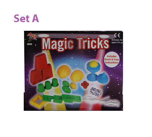 Magic Tricks Show Various Sets Magician Kids Children Child Plastic Hat Rabbit