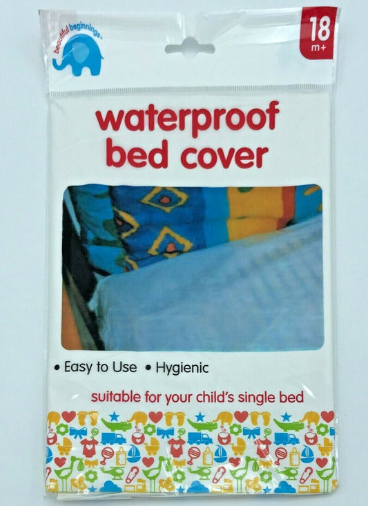 Waterproof Baby Toddler Bed Cover Mattress Protector Single Sheet