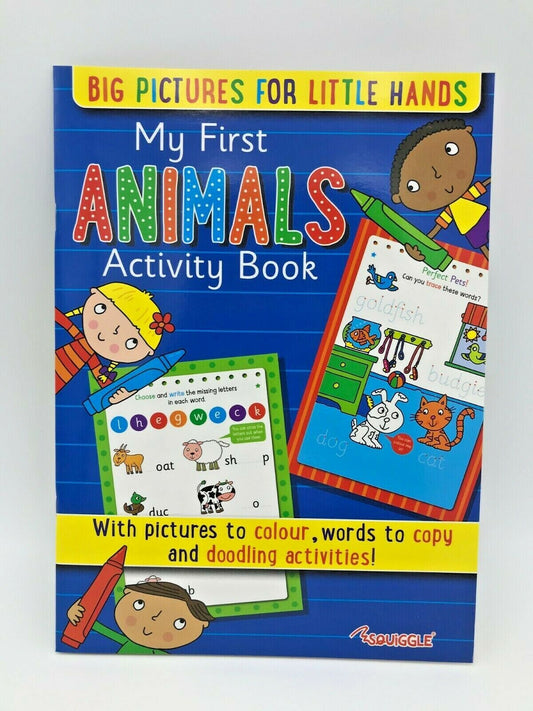 My First Animals Activity Book - Activity book with 16 Pages